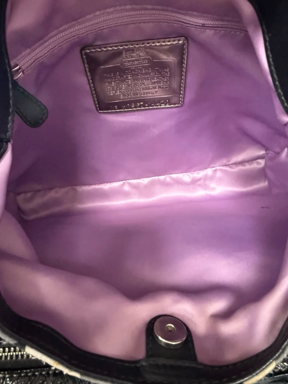 Y2K Coach Madison Op Art Maggie shoulder bag - Picture 9 of 11